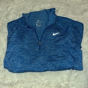Nike Blue Dri-FIT Pullover